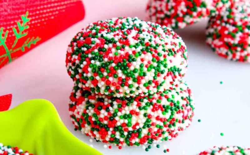 Cream Cheese Sugar Christmas Cookies