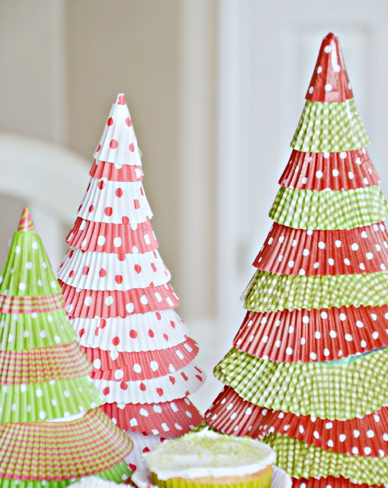 Christmas Cupcake Tree