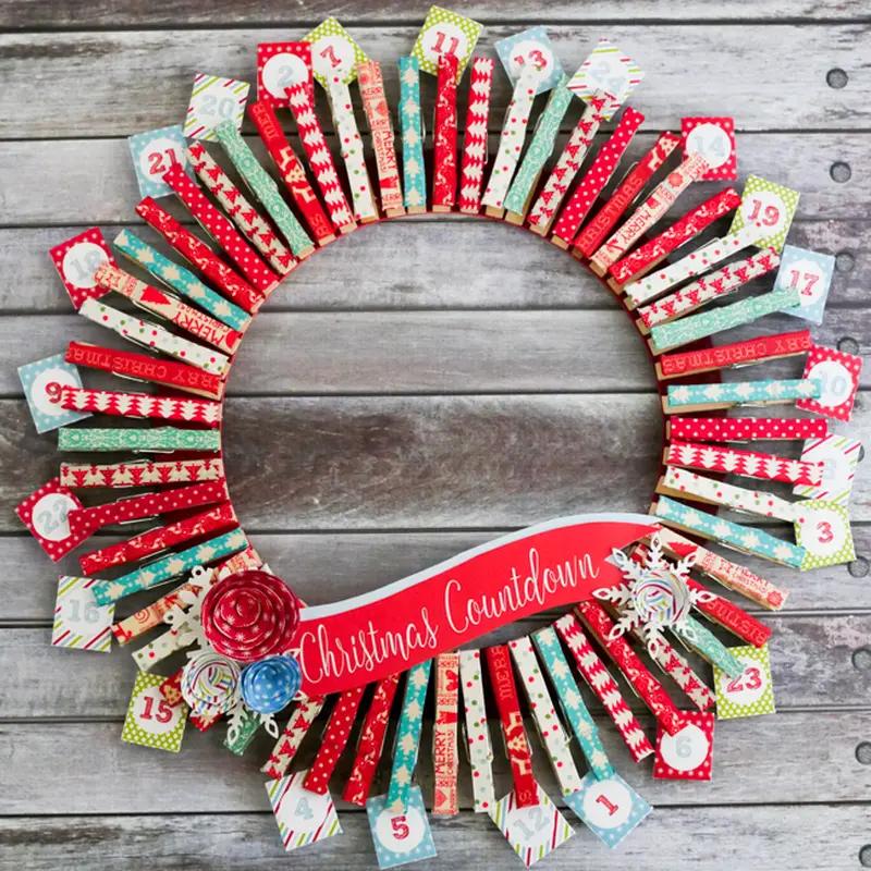 Advent Calendar Wreath