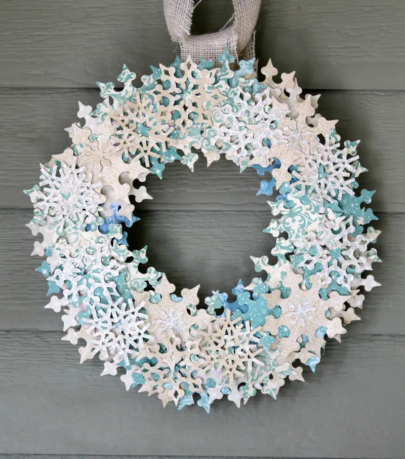 Snowflake Wreath