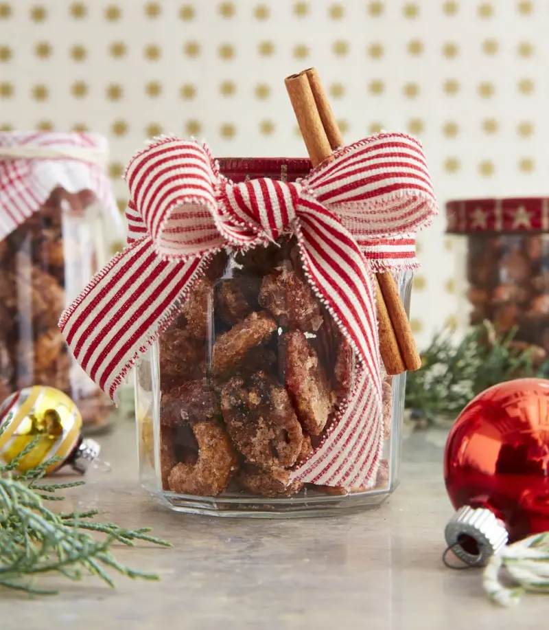 Sweet & Spicy Nuts Edible Gifts for Christmas 