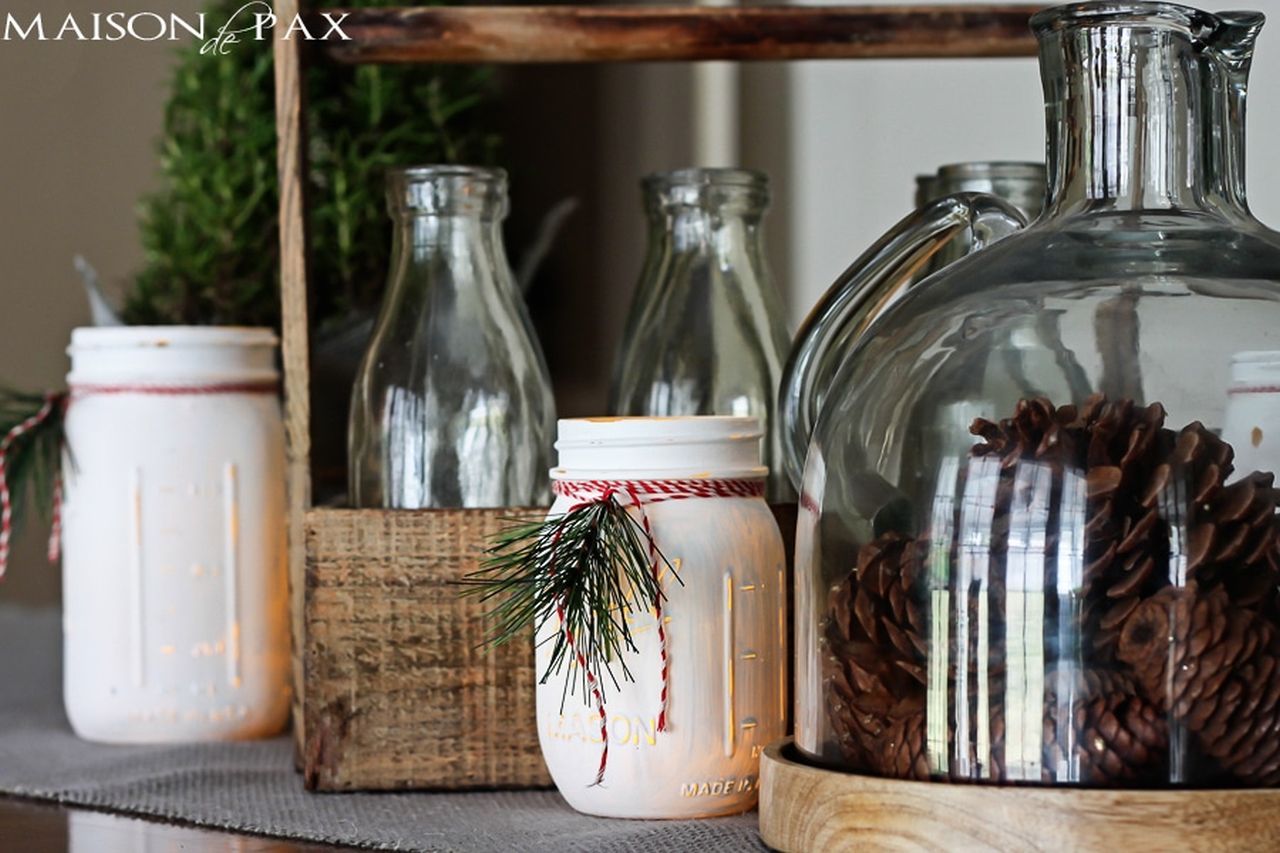 Decorate with Jars, Bottles and Glassware- 3