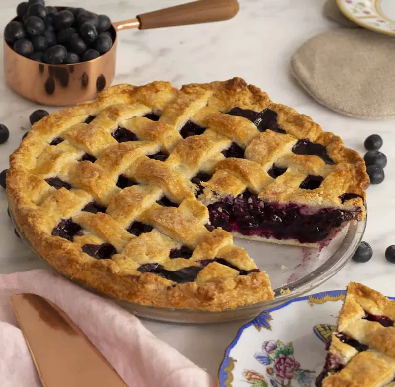 Blueberry Pie Christmas Dessert 