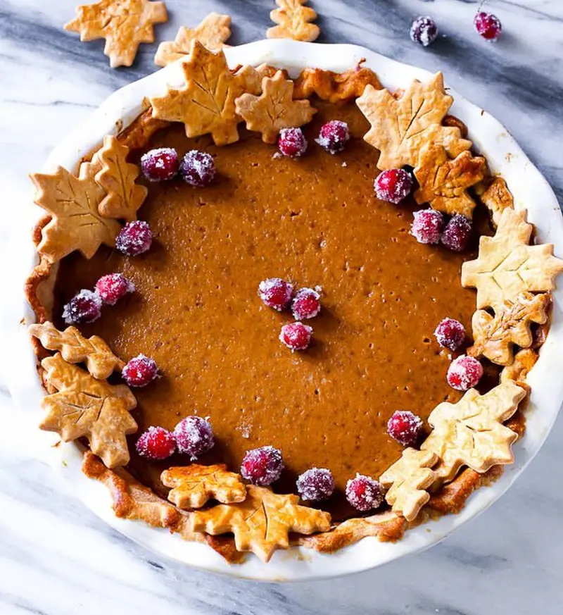 Pumpkin Pie Christmas Dessert 