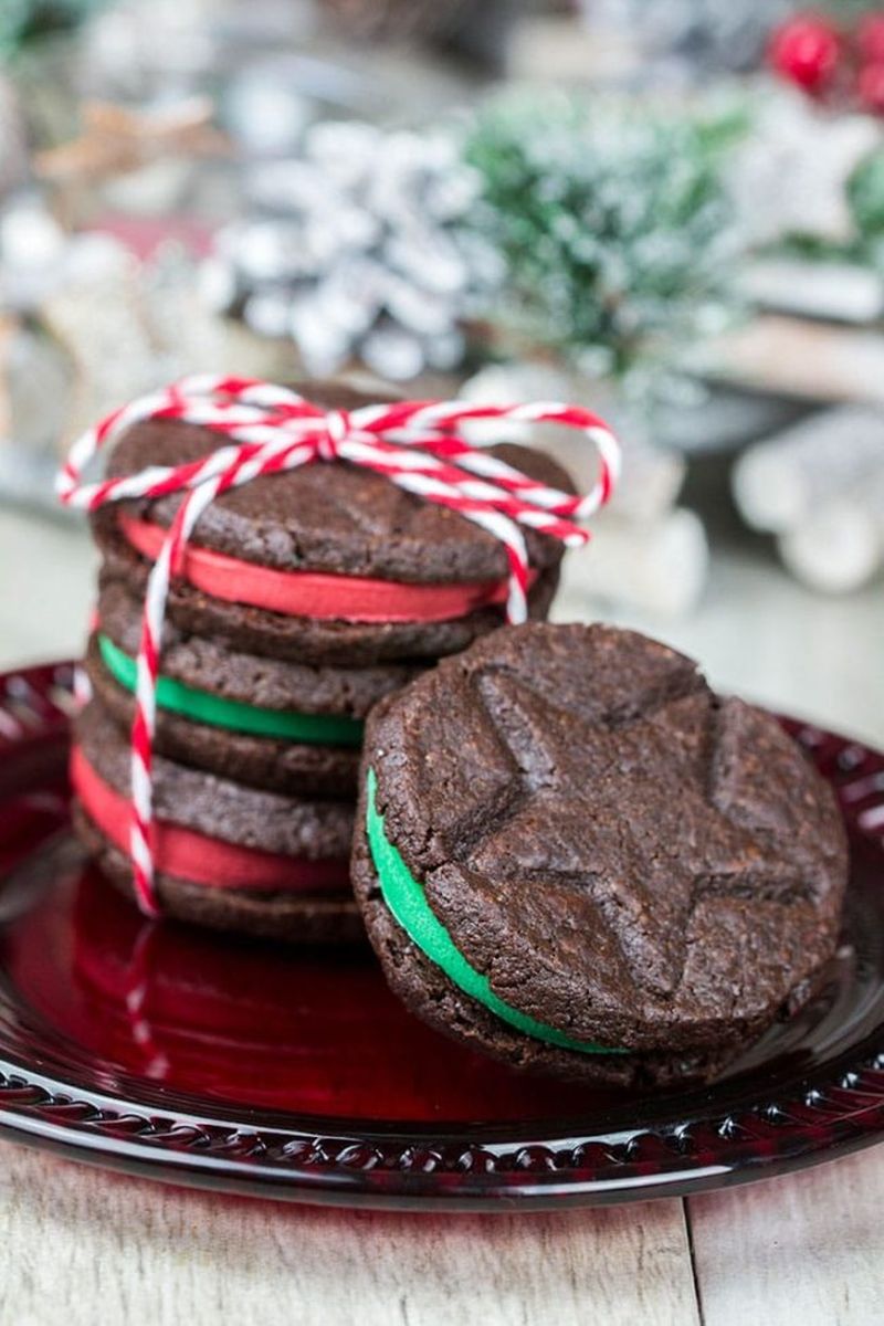 Homemade Oreo Christmas Cookies