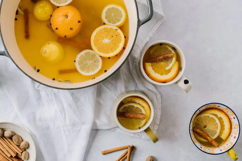 Hot and Spicy Christmas Drinks