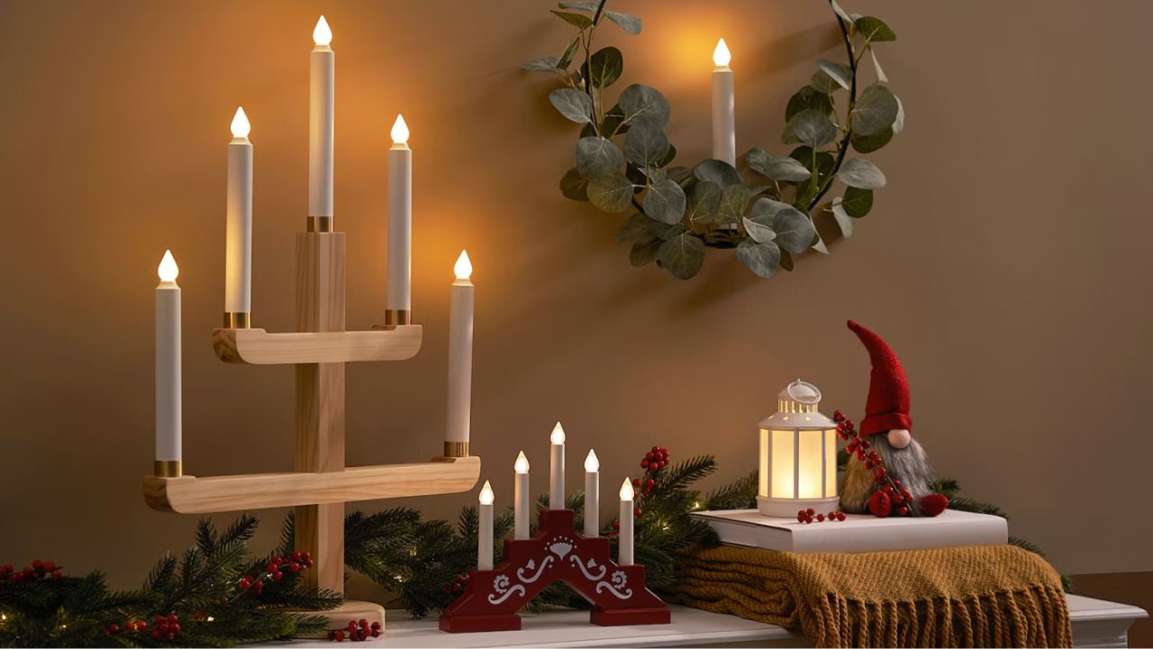 Lights and Candles for Christmas Décor- 1