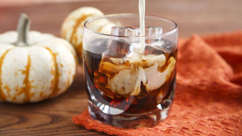 Pumpkin Spice White Russian for Christmas 