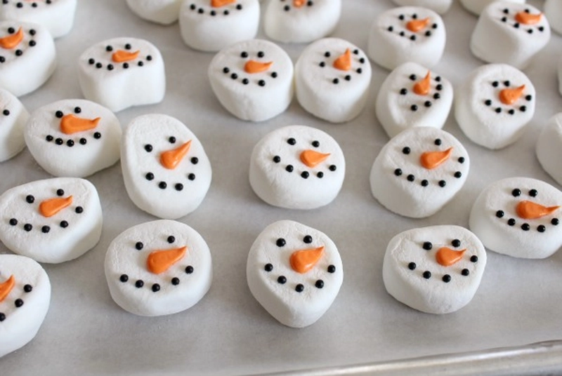 Snowman Marshmallows