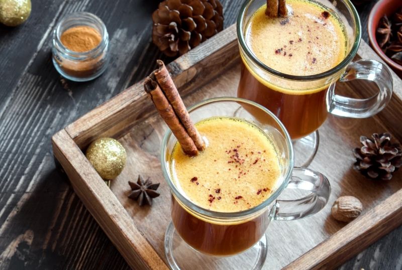 Spiced Rum Alcoholic Drink for Christmas