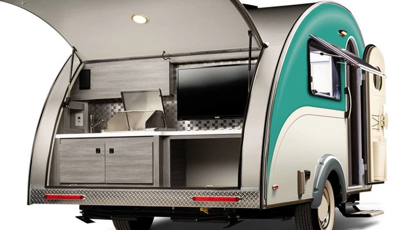 Ultimate Camper : une mini caravane teardrop résolument vintage - NeozOne