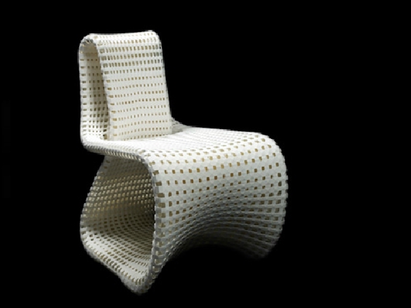 3D-printed-Cellular-Loop-chair-by-Anke-Bernotat