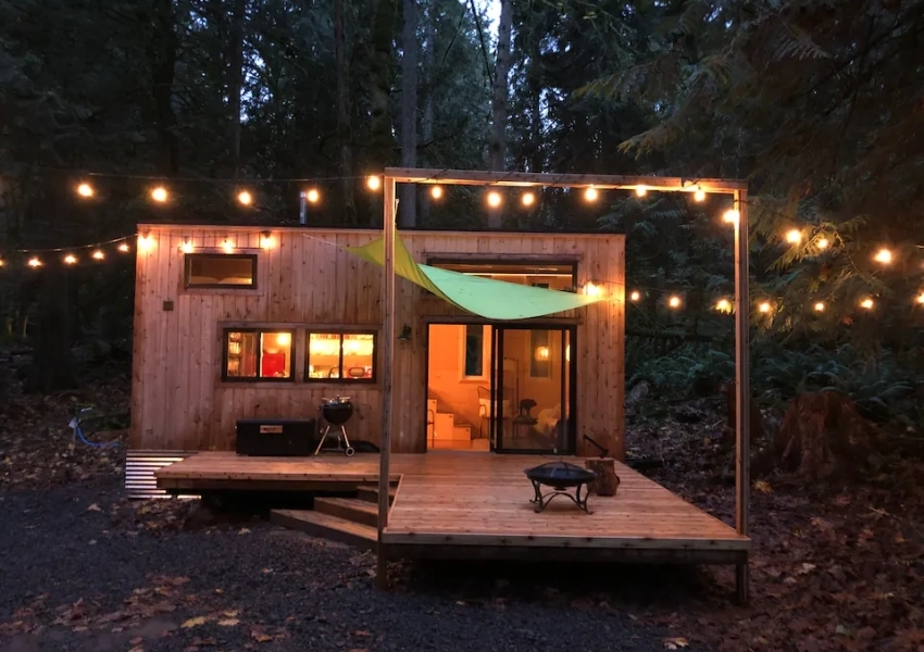 A Tiny House in the Forest