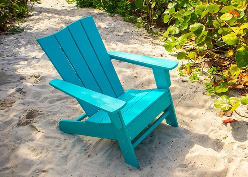 Beautiful Chairs Made of Recycled Ocean Plastic 