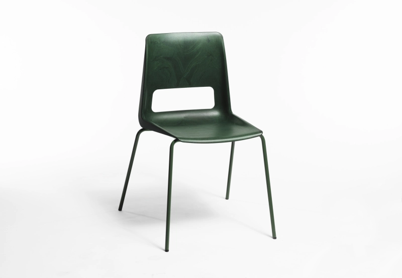 Beautiful Chairs Made of Recycled Ocean Plastic 