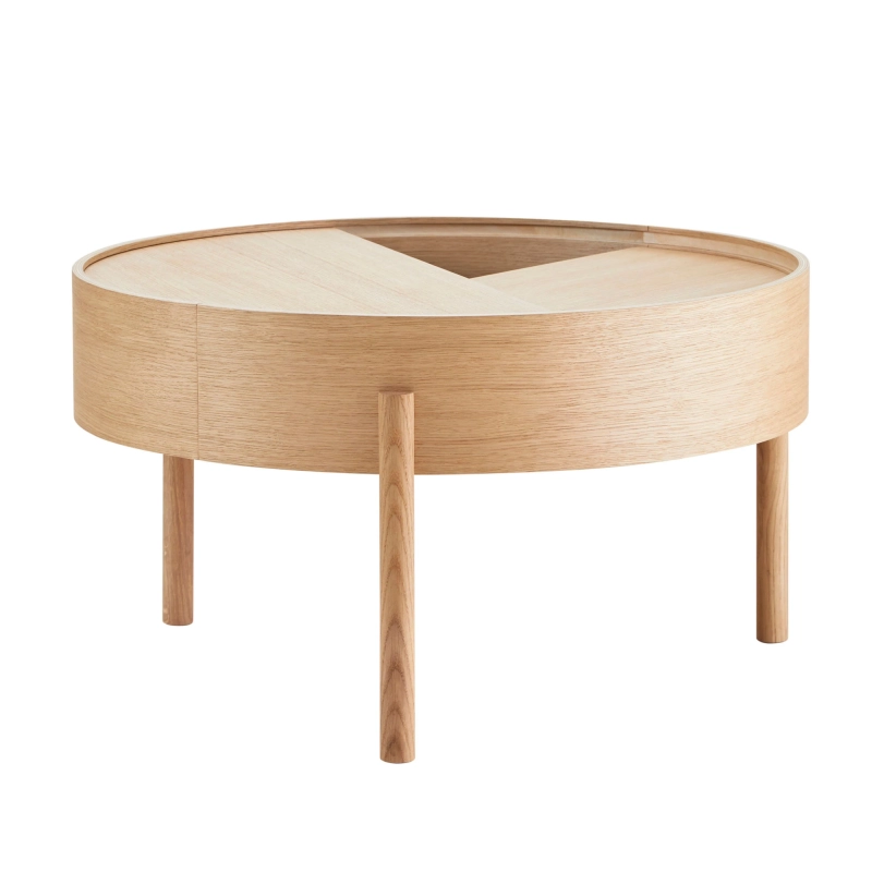 Arc coffee table designed by Ditte Vad and Julie Begtrup for Woud Design