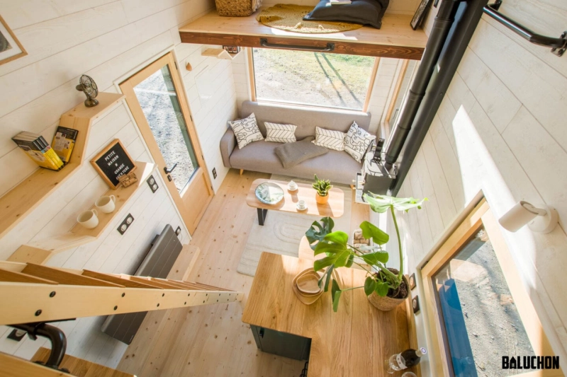 Baluchon Hippollene Tiny House_Interior