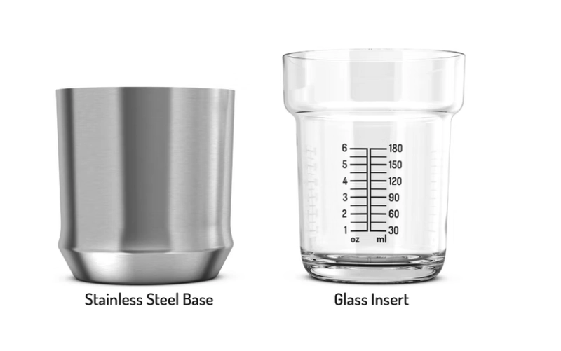 Hybrid Cocktail Glass by Elevated Craft Lets You Mix High-Quality Cocktails at Home