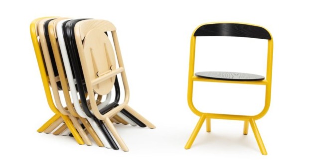 Self-Standing Chair by Fredrik Mattson