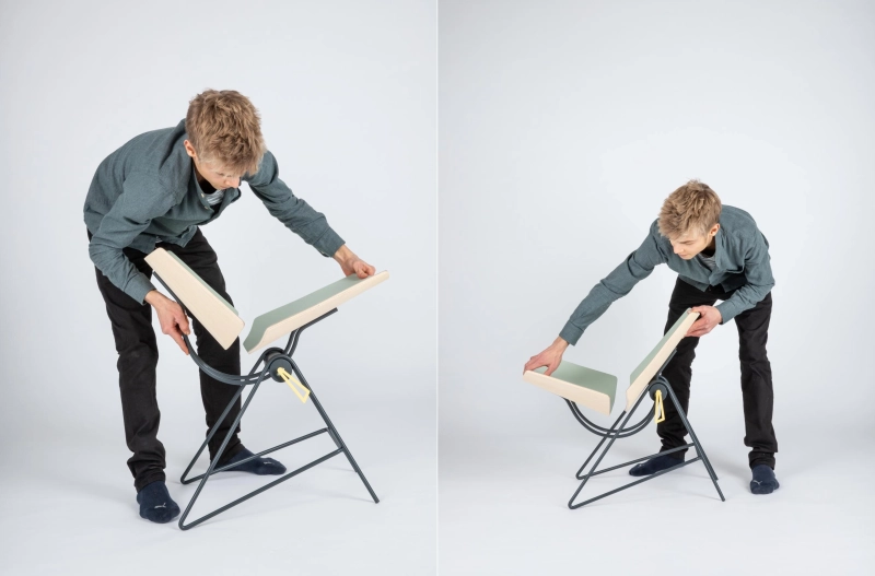 Switch2 Chair by Nicholas Fiedler Offers Infinite Sitting Positions