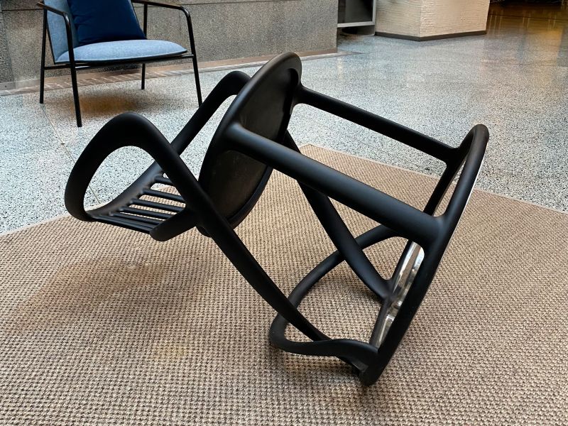 Fortum’s Virén Chair stands up every time it falls