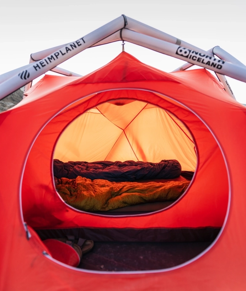 66 North Collaborates with HEIMPLANET to Create Cave XL All-Season Camping Tent