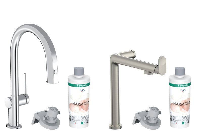 Hansgrohe Aqittura M91 Mitigeur de cuisine, kit de démarrage, FilterSystem  240, 1jet, 76802