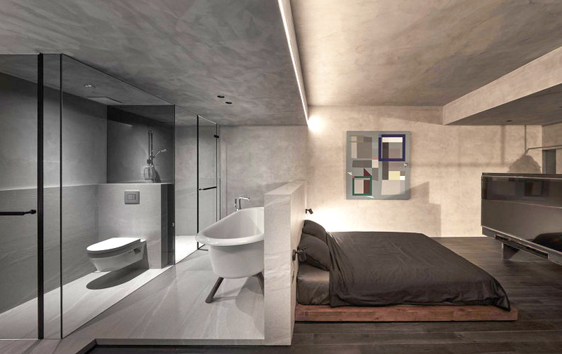 Bathtub positions - Open-Floor Plan or en-suite bathrooml