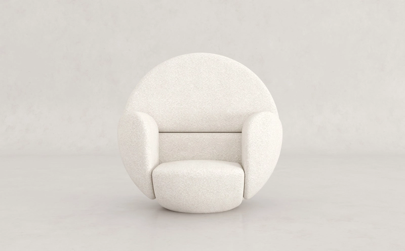 Clodette Chair by Studioforma Sports Rounded Shape