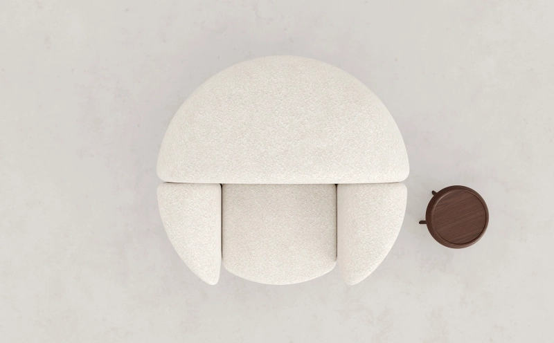 Clodette Chair by Studioforma Sports Rounded Shape