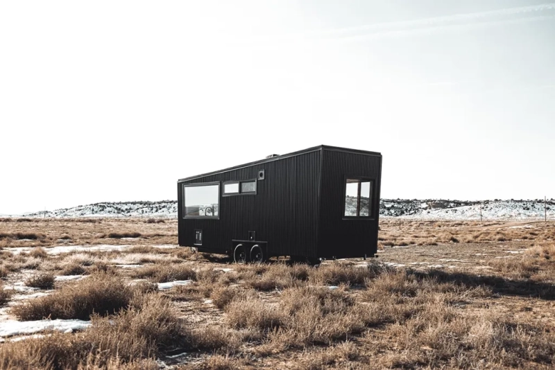 Land Ark RV Launches New Quatro Tiny House with All-Black Exterior