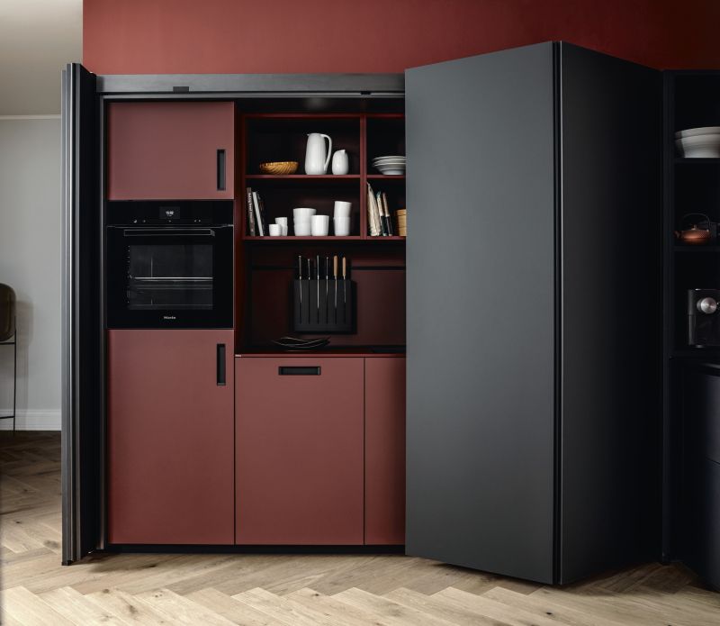 Next125 Develops Pocket System that Conceals its Designer Kitchens