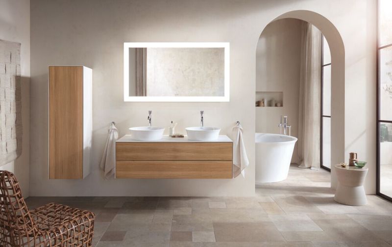 Philippe Starck Designs White Tulip Bathroom Collection for Duravit