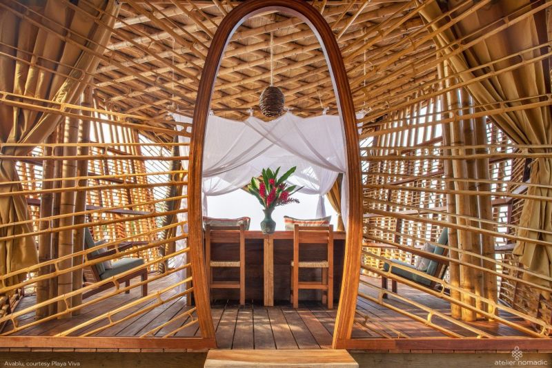 Playa Viva in Mexico Welcomes New Bamboo Treehouses