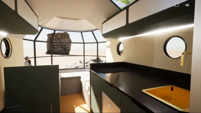 Texino Atrium Campervan Interior