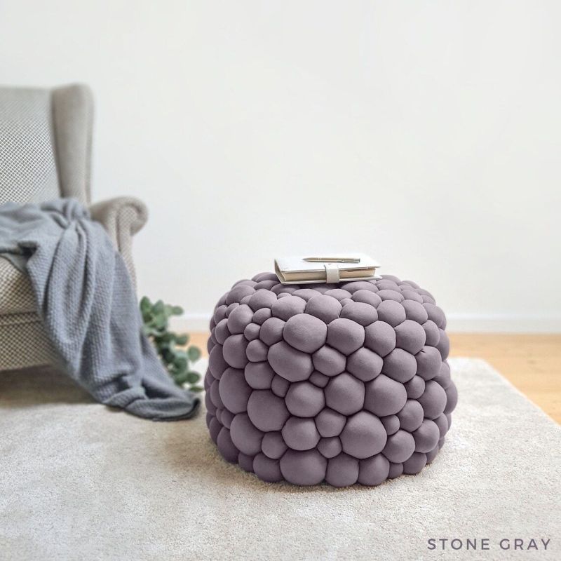 These Bubbly Homewares are Perfect to Bring Curved Interior Design Trend in Your Home - stools