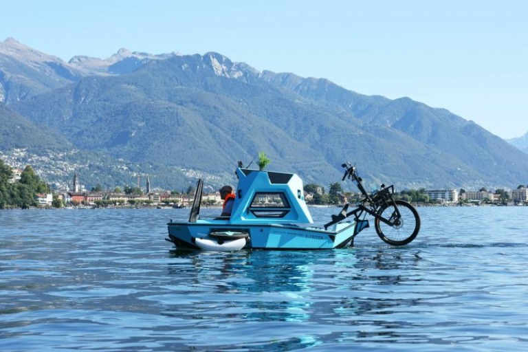ZTriton 2.0 is Electric Bike, Boat & Camper Geared for Sustainable Travel