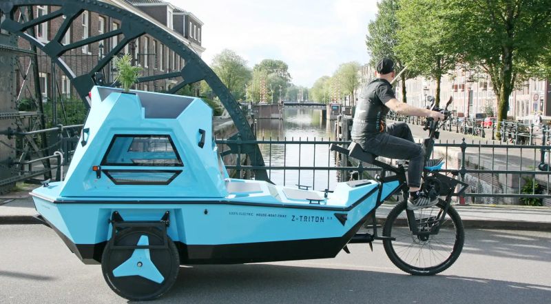 BeTriton by Zeltini is a Bike, Boat and a House in One_9