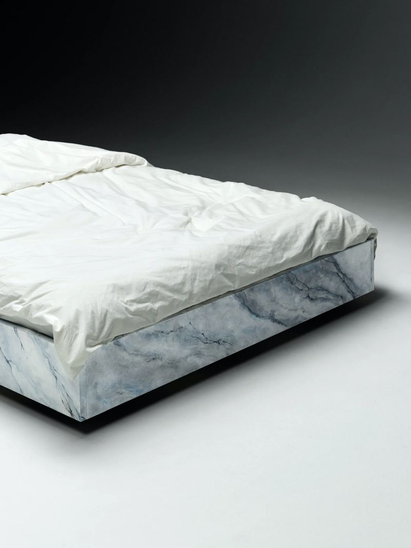 Axel Wannberg and Studio RAY Atelier Floating Marble Bed_2