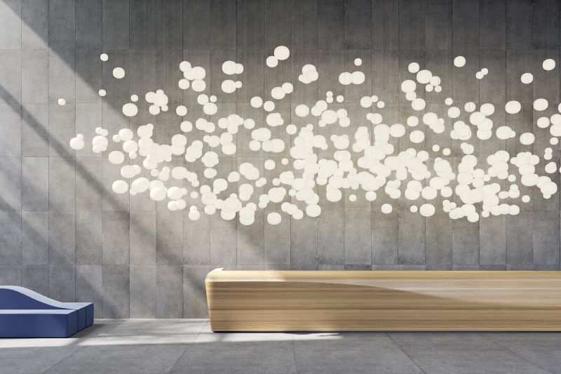 Volum suspension lamp by Lodes in collaboration with Snøhetta