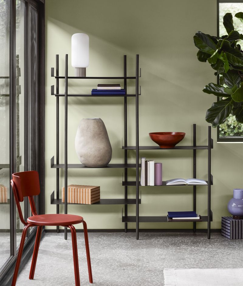 Nobuko shelving system Designed by Mette Degn for Broste Copenhagen