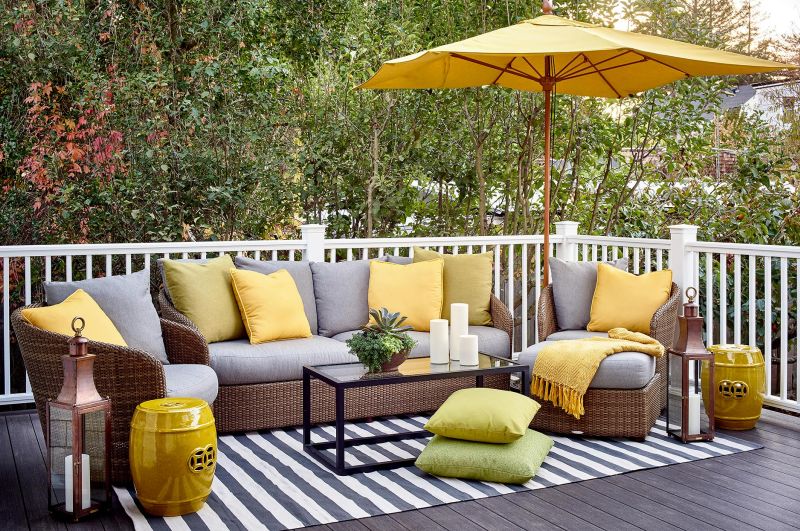 Ways to Transform Your Patio into an Outdoor Oasis - Add Furniture and Furnishings