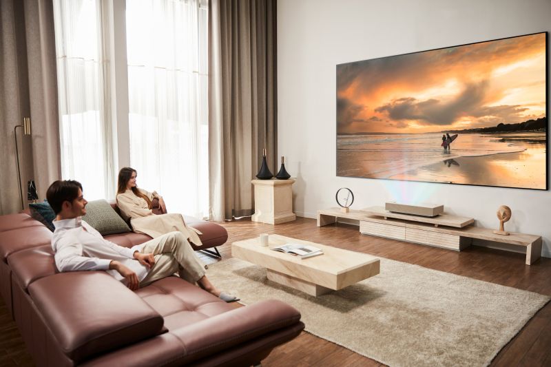 LG CineBeam 4K ultra-short-throw (UST) projector 