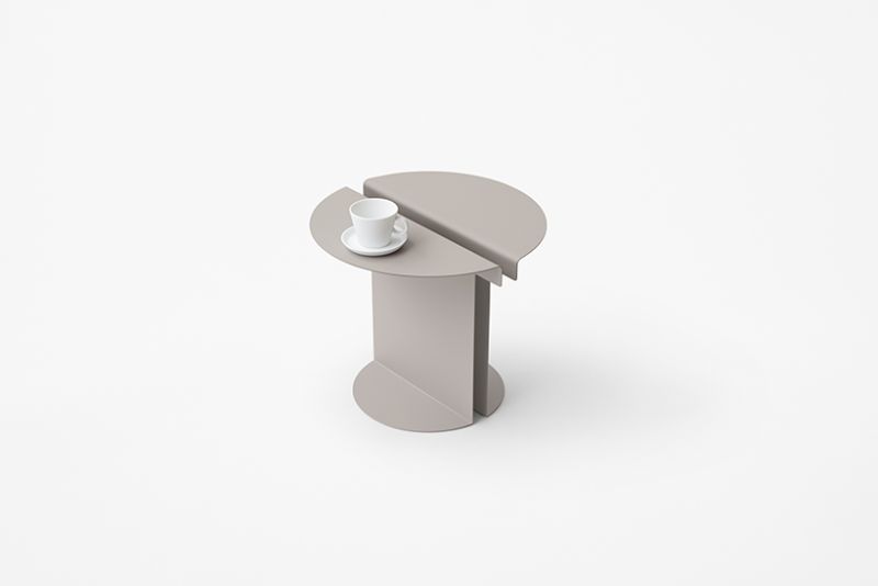 Twin Side Table by Nendo 