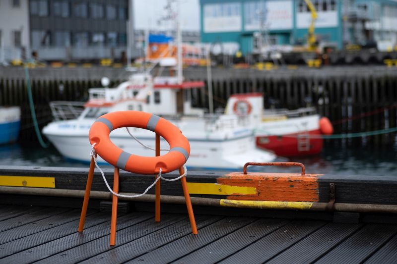 Sea Level Rise Chair by Tobia Zambotti