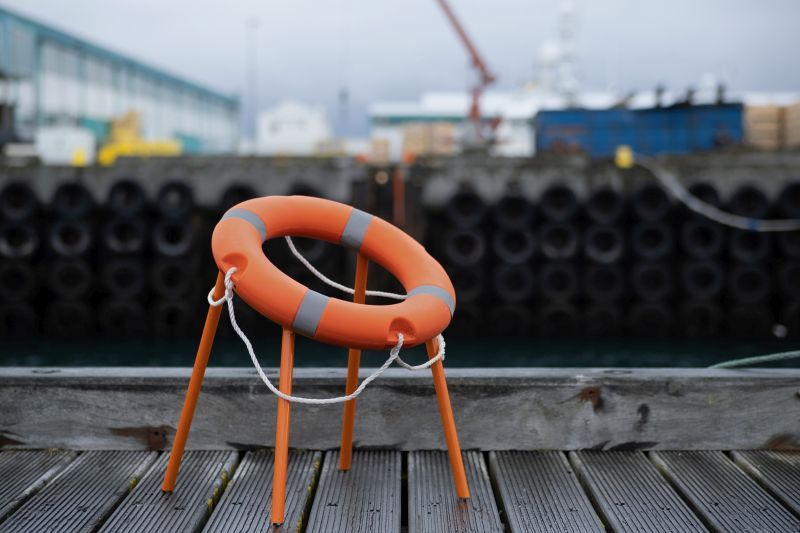 Sea Level Rise Chair by Tobia Zambotti