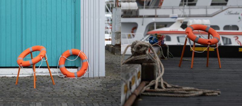 Sea Level Rise Chair by Tobia Zambotti