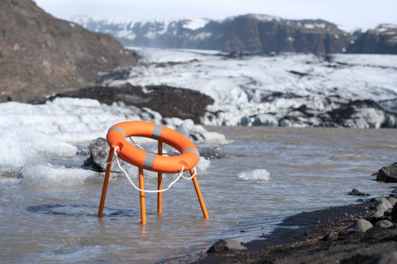 Sea Level Rise Chair by Tobia Zambotti