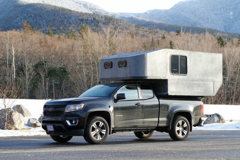 Man Builds Lightweight Slidein Camper for Outdoor Adventures