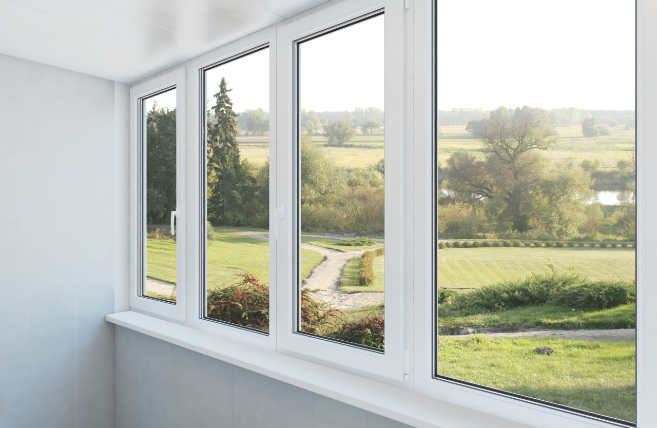 Vinyl window frames